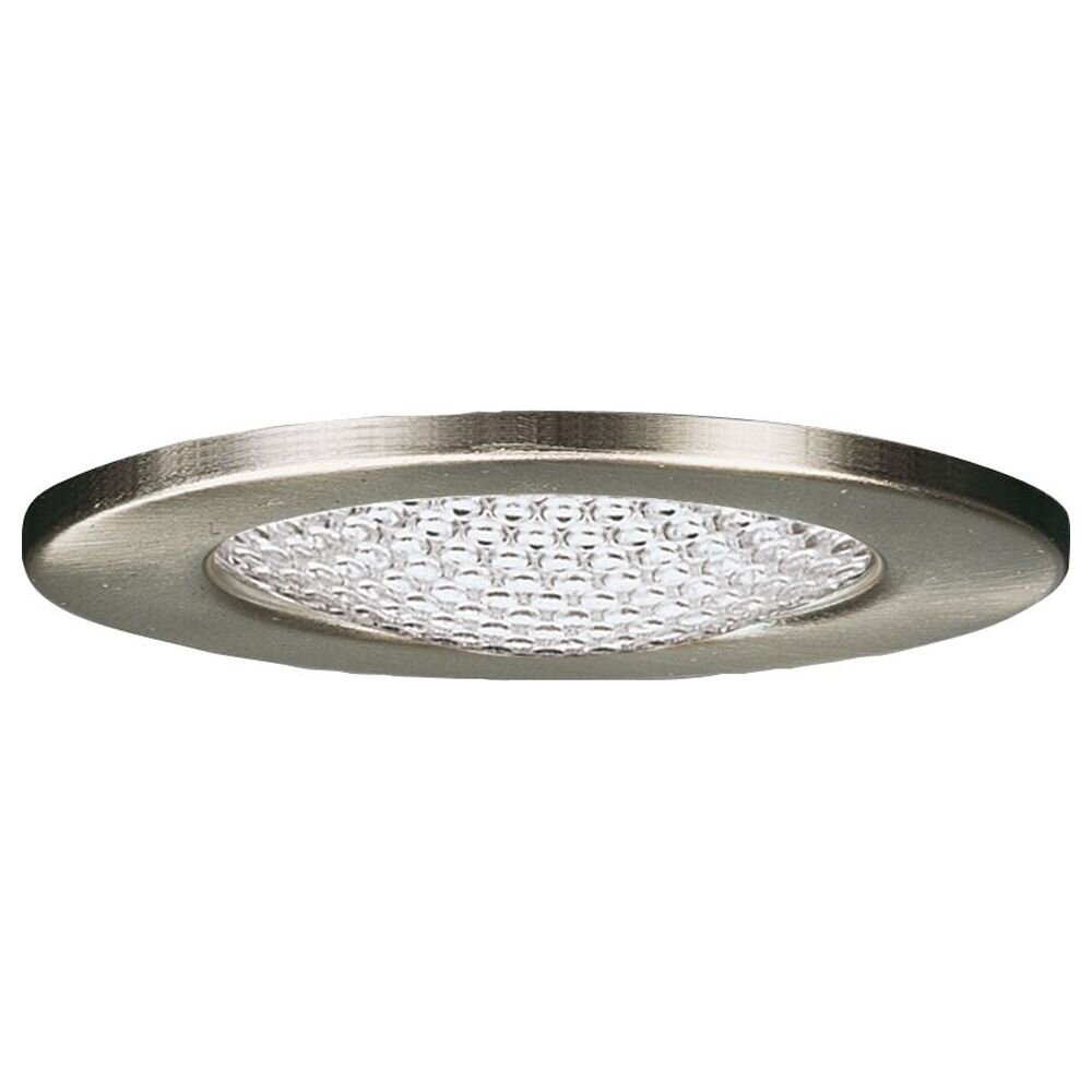 Möbel Einbaustrahler in Eisen-gebürstet G4 12V mit Schutzglas 66mm