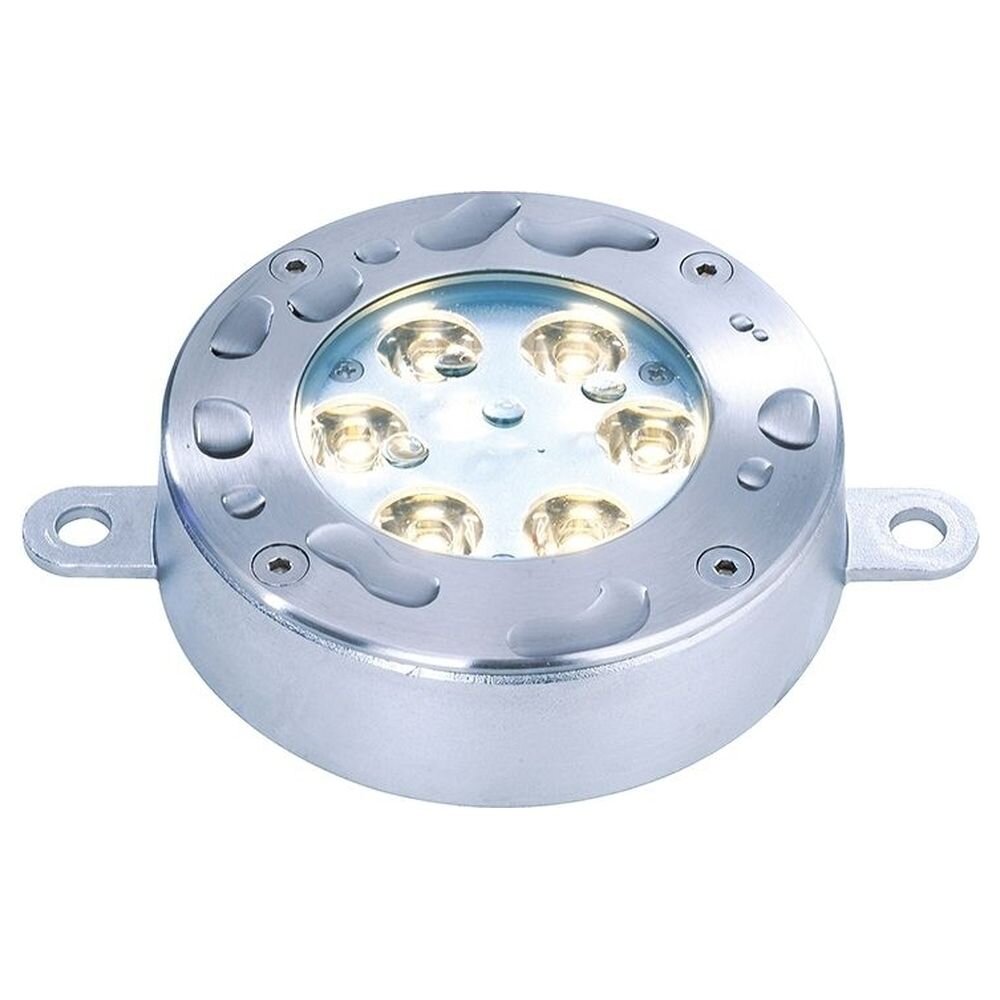 LED Unterwasserleuchte Shark in Silber 24V 11,8W 3000K IP68 günstig online kaufen