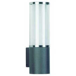 Wandleuchte A-142378, ohne Zusatz, Edelstahl, anthrazit,...