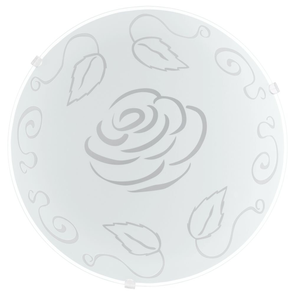 EGLO Deckenleuchte Dekor Rose / weiß Mars