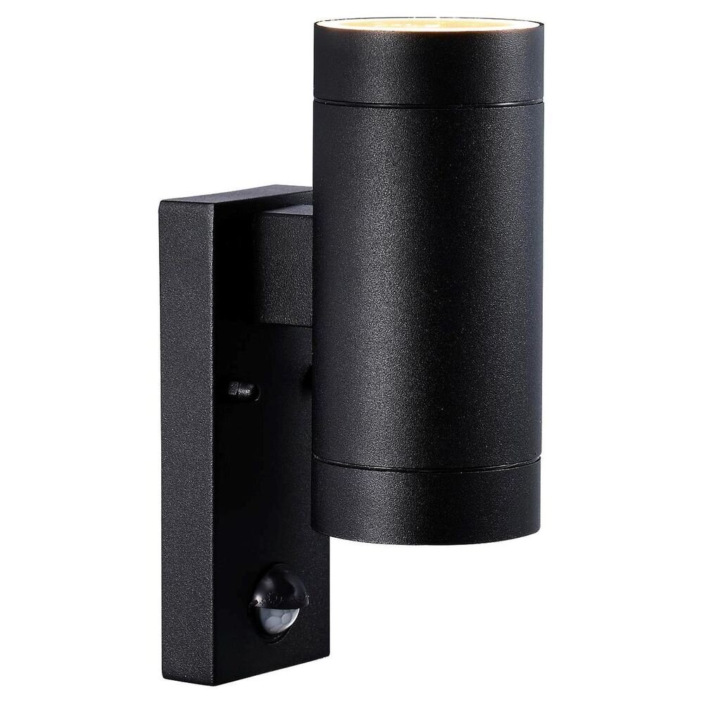 Außenwandlampe Tin Maxi Double Sensor, schwarz günstig online kaufen