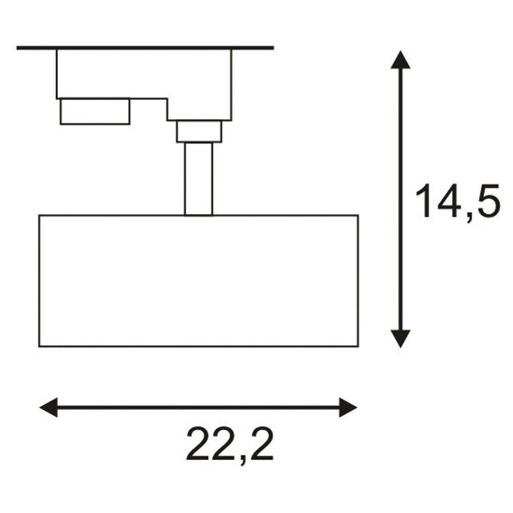 Nepro 2 26W TC-D Spot, weiss, inkl. 3P.-Adapter günstig online kaufen