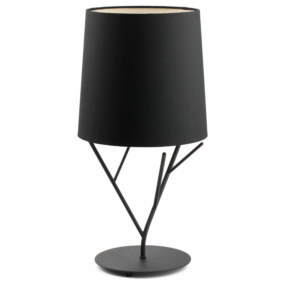 Dekorative FARO Tischleuchte Tree Schwarz