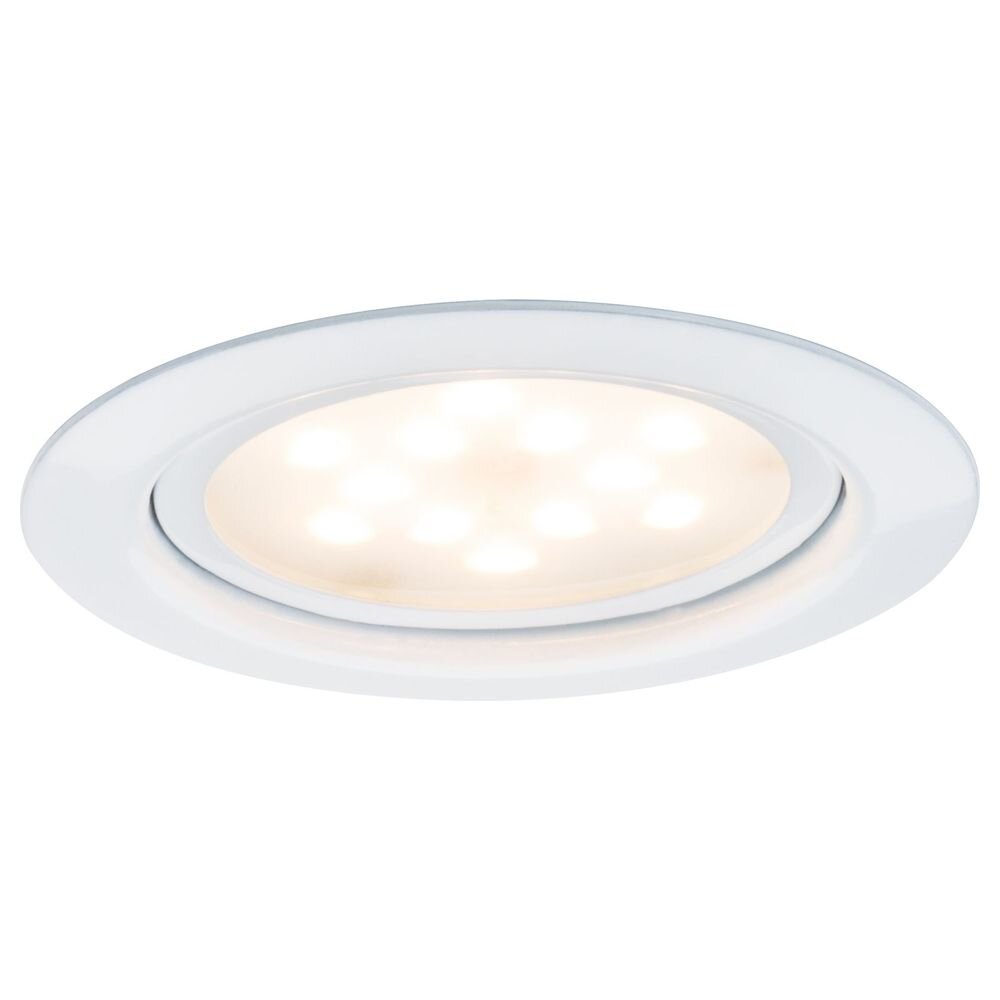 LED Möbel Einbauleuchte in Weiß 3er Set 3x 4,5W günstig online kaufen