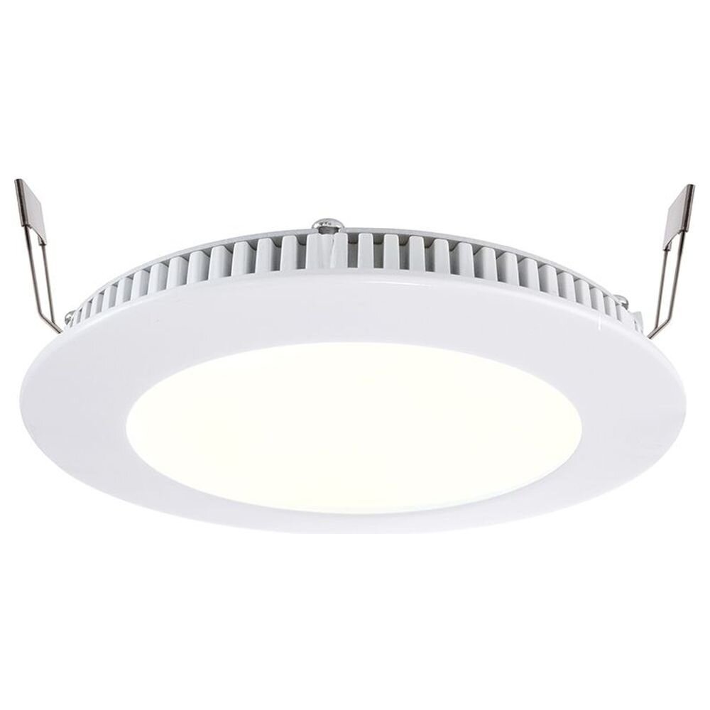 Schlichte LED Deckeneinbauleuchte Ø145mm weiß 2700K warmweiß günstig online kaufen