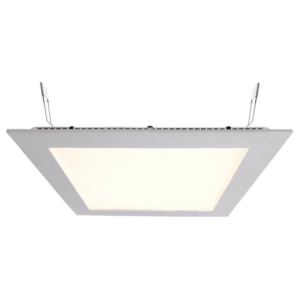 Schlichte LED Wandeinbauleuchte silber 2700K warmweiß günstig online kaufen