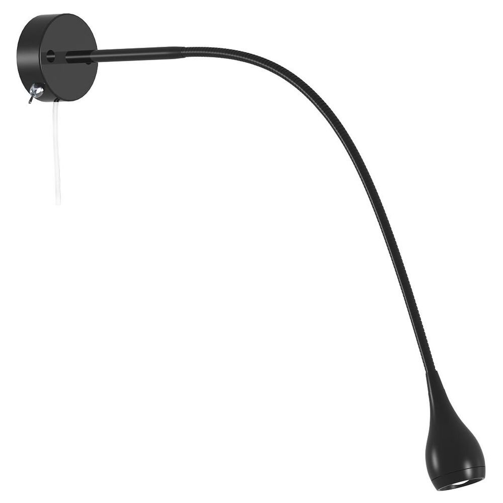 LED Wandleuchte Drop schwarz