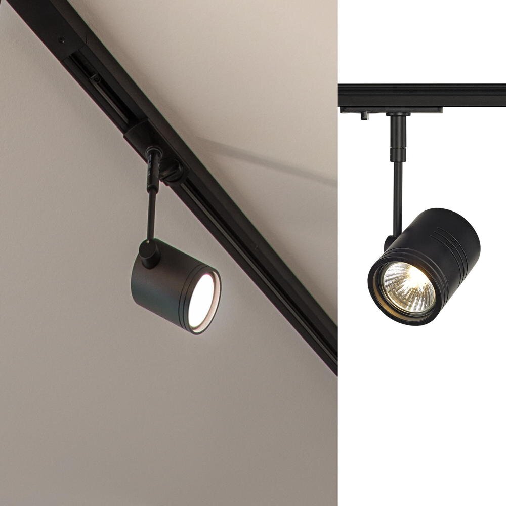 SLV Bima zeitlos Schwarz-matt Aluminium GU10 1-flammig
