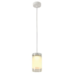 Moderne LED Pendelleuchte Lefa 1  in weiß