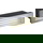LED Einbauleuchte Brick Mesh, Edelstahl, IP54