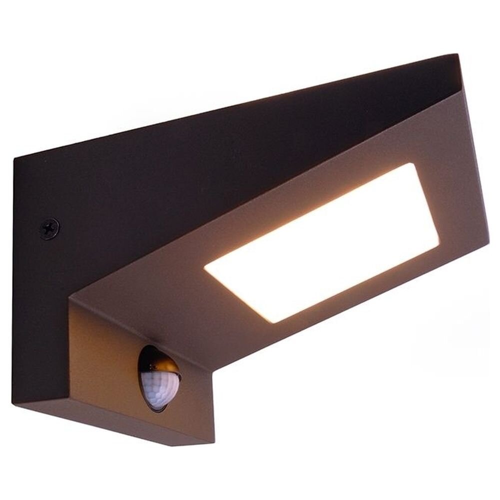 LED Wandaufbauleuchte Iretta in Anthrazit 6W 370lm IP54