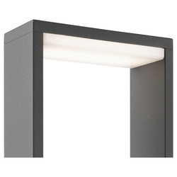 LED Wegeleuchte Alp in Dunkelgrau 500 mm