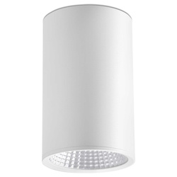 Schlichte Deckenleuchte Rel in weiß und mit 25W