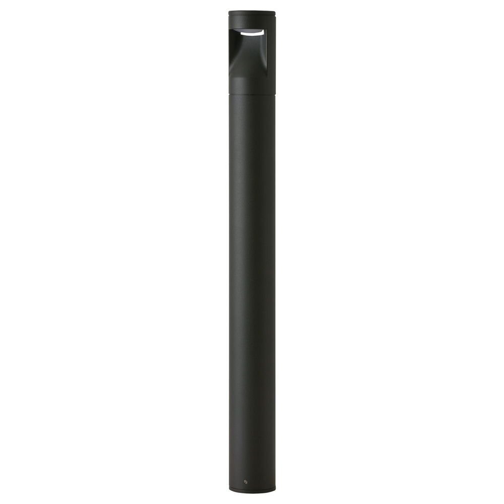 LED Wegeleuchte A-282591, Aluguss, 7W, 600lm, 3000K, Graphit, Opal Polycarbonat, IP65, 600x60mm