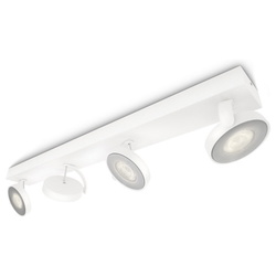 Ansehnlicher LED Spot Clockwork in weiß, 4...