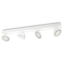 Ansehnlicher LED Spot Clockwork in weiß, 4...