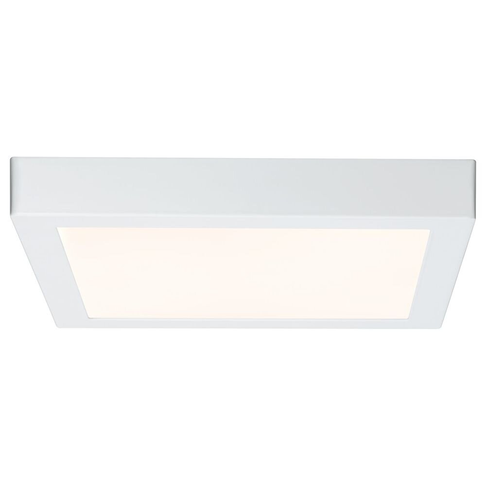 Paulmann Lunar Deckenlampe & Deckenbeleuchtung, Deckenlampe & Deckenlicht LED schlicht Weiß-matt Aluminium 1-flammig