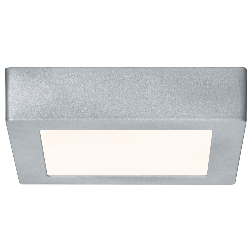 Paulmann Lunar Deckenlampe & Deckenbeleuchtung, Deckenlampe & Deckenlicht LED schlicht Chrom-matt Aluminium 1-flammig