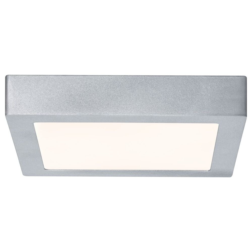 Luxuriöse LED Deckenleuchte Lunar Chrom matt 220 x 220 mm