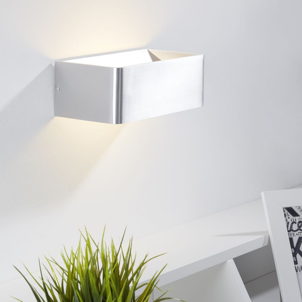 mylight Wandleuchte Mainz in silber
