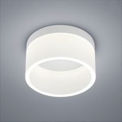 LED Aufbauleuchte Liv in weiß-matt 17W 740lm 200mm