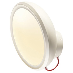 LED Wandleuchte I-Ring, weiß, dimmbar, 3000K, rund