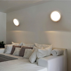 LED Wandleuchte I-Ring, weiß, dimmbar, 3000K, rund