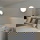 LED Wandleuchte I-Ring, weiß, dimmbar, 3000K, rund
