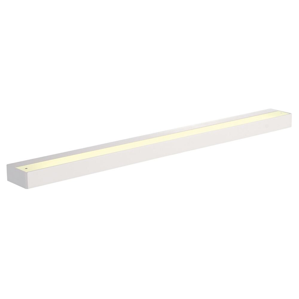 Wandleuchte Sedo, Aluminium, Glas, weiß, 895 mm, LED-Modul