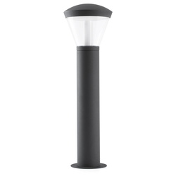 LED Wegeleuchte Shelby aus Aluminium in Grau 630 mm