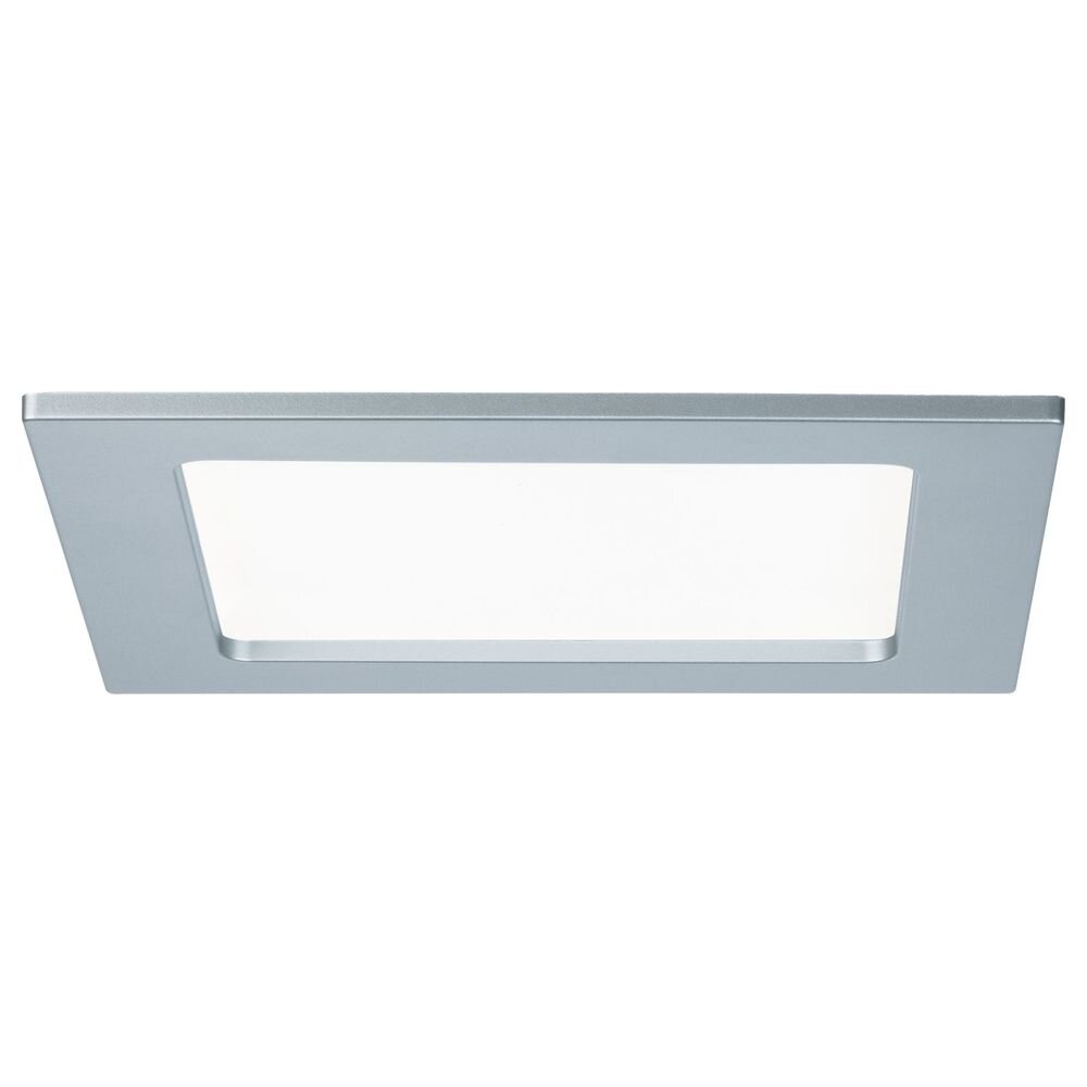 Paulmann Quality LED Panele LED IP44 schlicht Chrom-matt Kunststoff 1-flammig