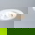 Premium LED Einbauleuchte Coin, dimmbar, rund, schwenkbar aus Alu Zink in weiß matt, 1x7W