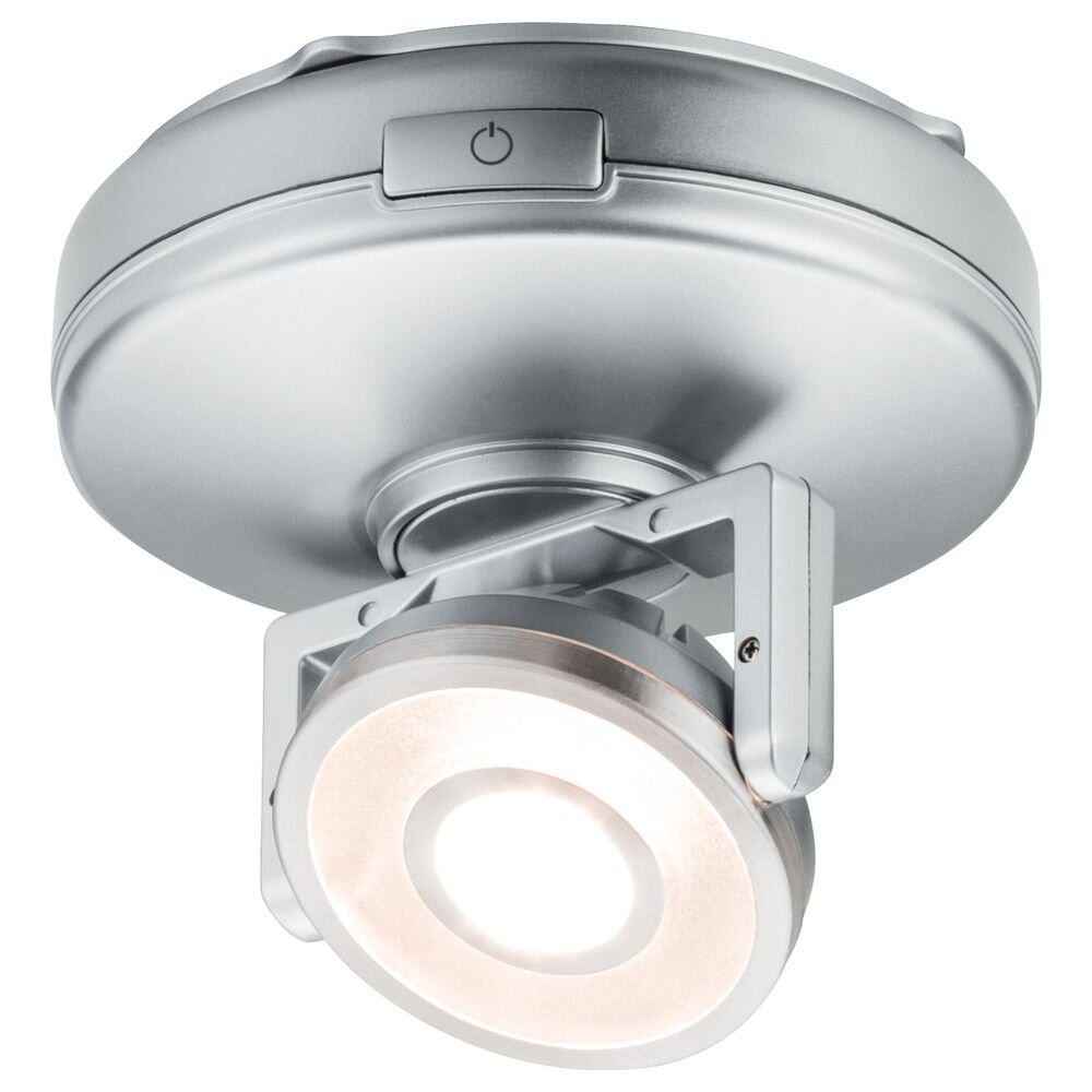Paulmann LED schlicht Chrom-matt Kunststoff 1-flammig