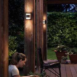 Zeitlose myGarden Außenwandleuchte Gras aus...