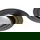 Einflammiger LED-Einbaustrahler New Tria 1, Clipfedern, rund, schwarz, 3000K