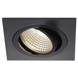 Einflammiger LED-Einbaustrahler New Tria 1, Clipfedern,...