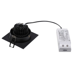 Einflammiger LED-Einbaustrahler New Tria 1, Clipfedern,...