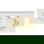 Einflammiger LED-Einbaustrahler New Tria 68, Clipfedern, Hochvolt, eckig, 3000K