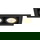 Zweiflammige Einbauleuchte Kadux in schwarz matt, inkl. Premium-LED, inkl. Halteklammern, dimmbar, schwenkbar