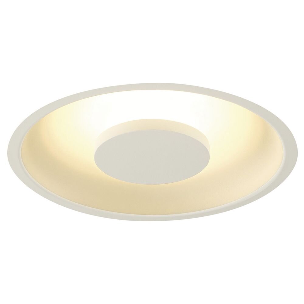 Occuldas Einbauleuchte, LED, Ø 226 mm, weiß, dimmbar günstig online kaufen