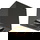 Outdoor Deckenleuchte Big Theo, anthrazit, 130 mm, GU10