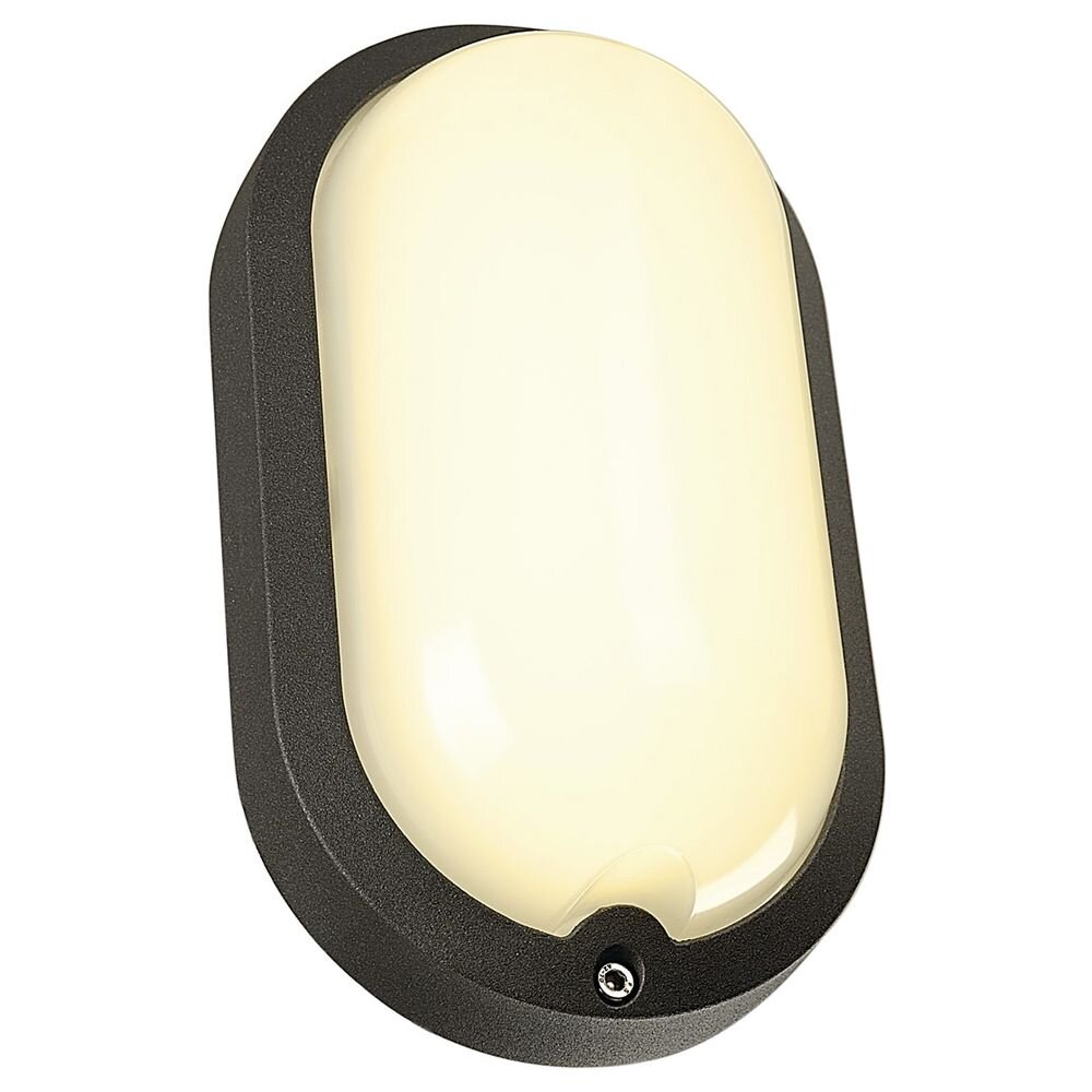 LED Wand- und Deckenleuchte Terang 2, Oval, IP44, anthrazit günstig online kaufen