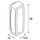 Wandleuchte Meridian Box, E27, rostfarben, IP54