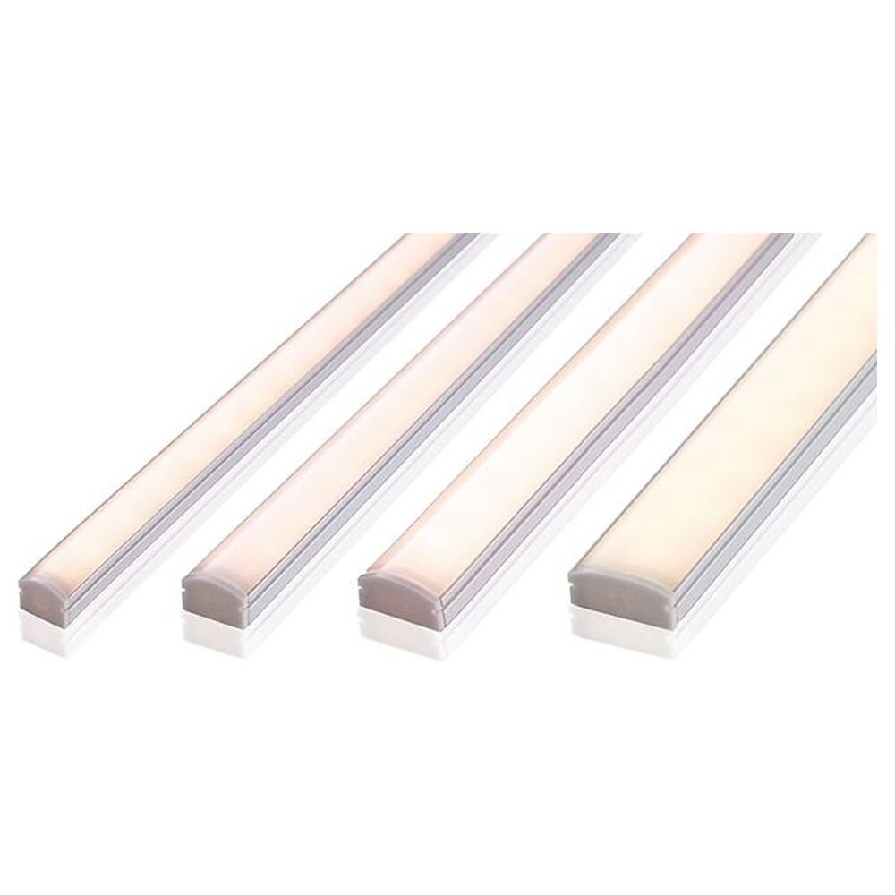 Deko-Light U-Profil flach AU-01-08 für 8-9,3mm LED Stripes, silber-matt elo günstig online kaufen