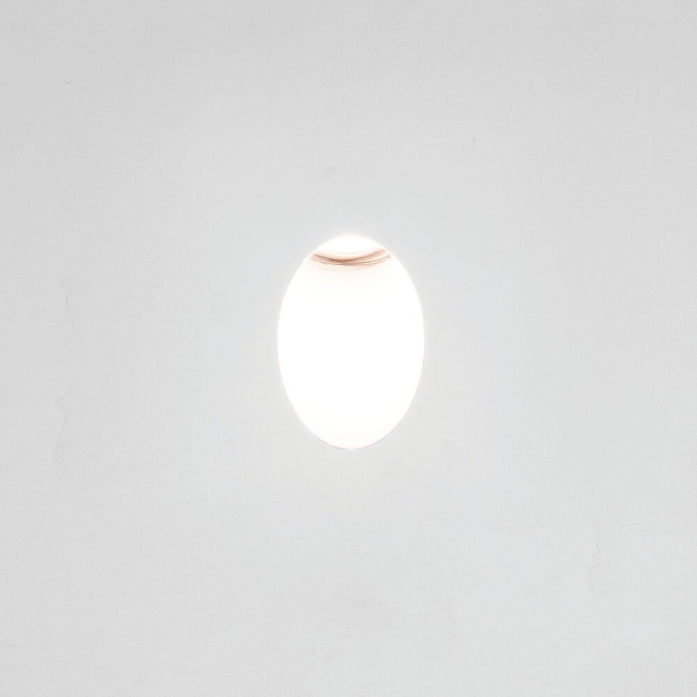LED Einbauleuchte Leros in Weiß-Matt 1W 36lm