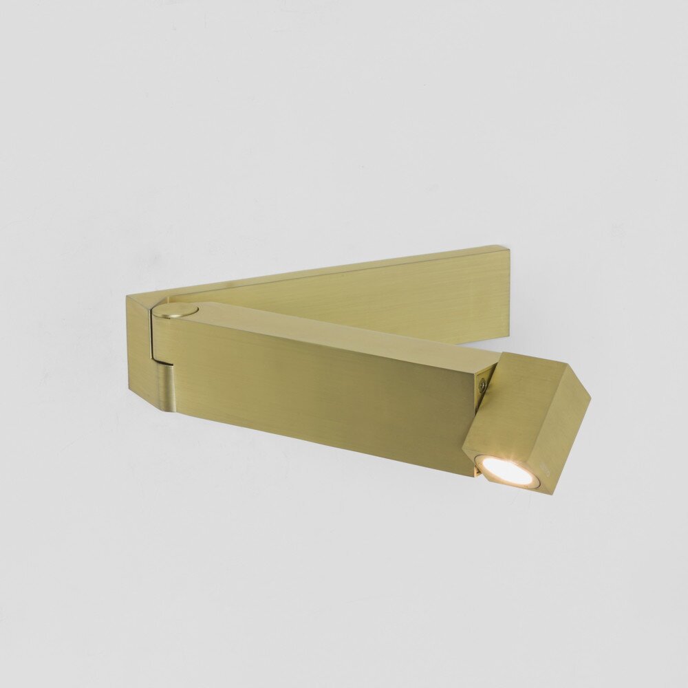 LED Wandleuchte Tosca in Gold-Matt 2,2W 61lm