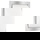 Wandleuchte A-307505, Edelstahl, mit Bewegungsmelder, Aluguss, Opalglas, IP44, E27, 320x192x90mm