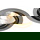 Gediegene Einbauleuchte Beret  in Silbergrau