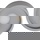 mylight Deckenstrahler Orlando in silber
