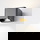 LED Wandleuchte A-310602, 2x 3,5W, 540lm, 3000K, Floatglas, IP65, 90x110x125mm